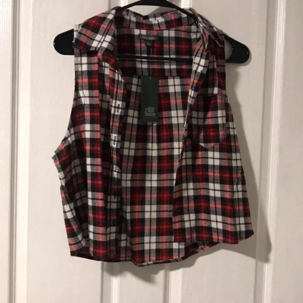 Checkered vest